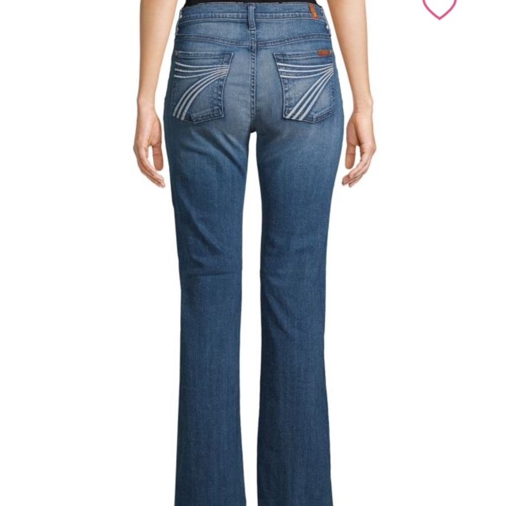 7 For All Mankind Dojo wide leg flare jeans